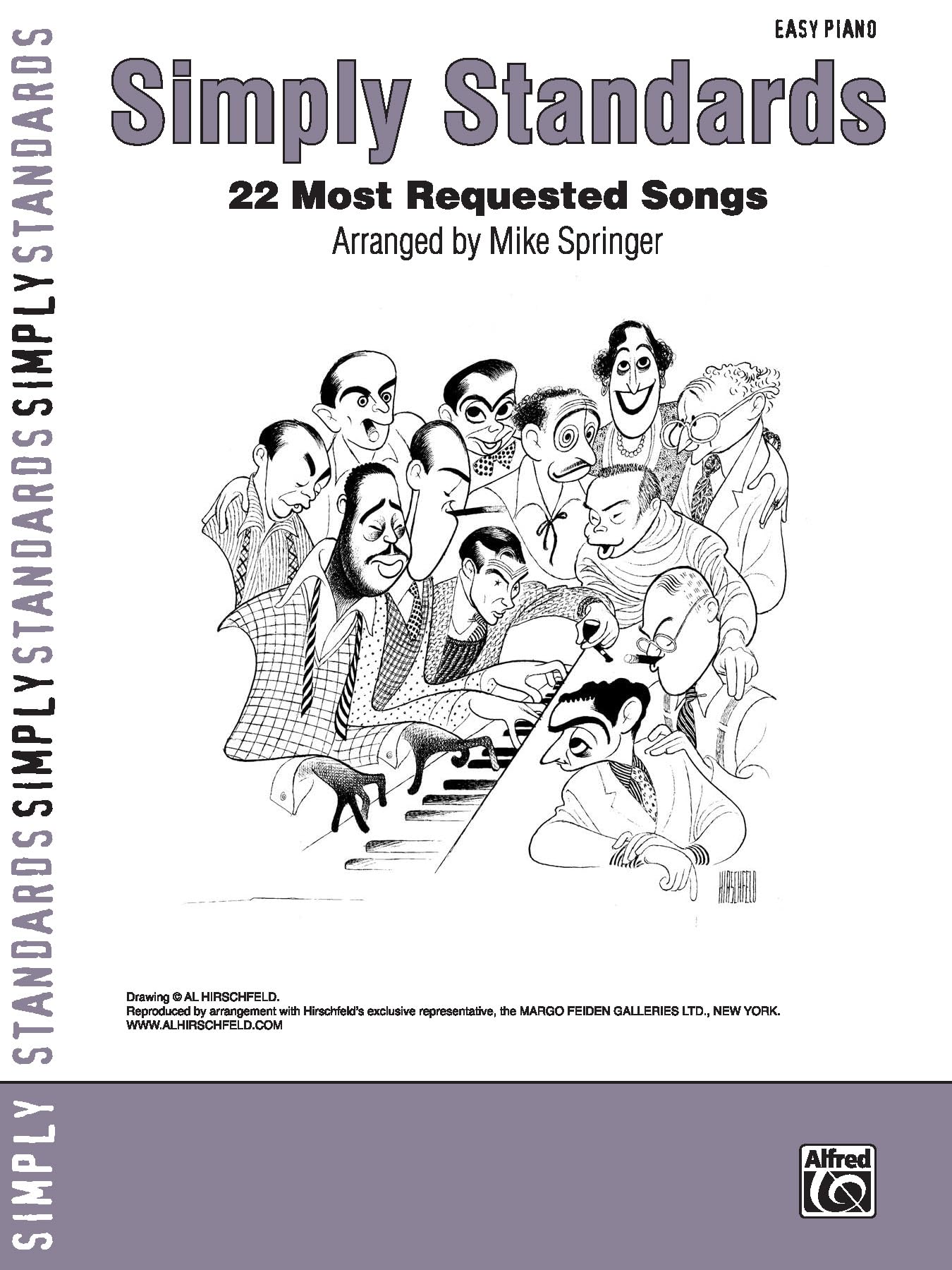 Simply Standards: 22 Most Requested Songs (Easy Piano) (Simply Series) Paperback – Large Print, May 1, 2008