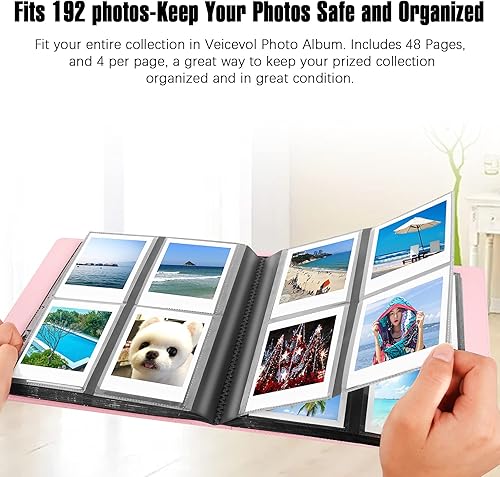 Miniatura 3 de Paquete de 2 álbumes de fotos para cámara Fujifilm Instax Wide 300, Polaroid 600 i-Type, álbumes de fotos extra grandes para cámara instantánea