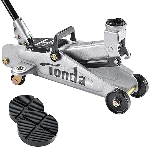 TONDA Gato de piso y almohadilla de goma para gato de piso, paquete de 2