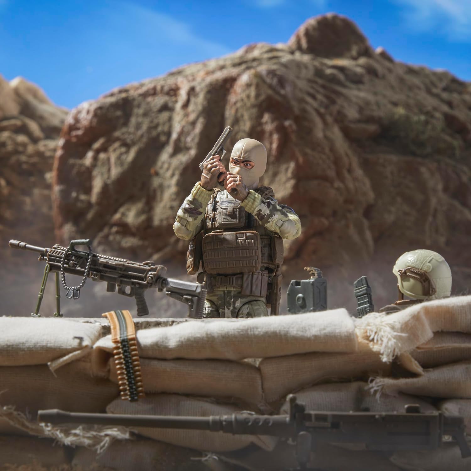 G.I. Joe Classified Series 60th Anniversary Action Soldier - Infantry, Collectible 6-Inch Action Figure with 25 Accessories