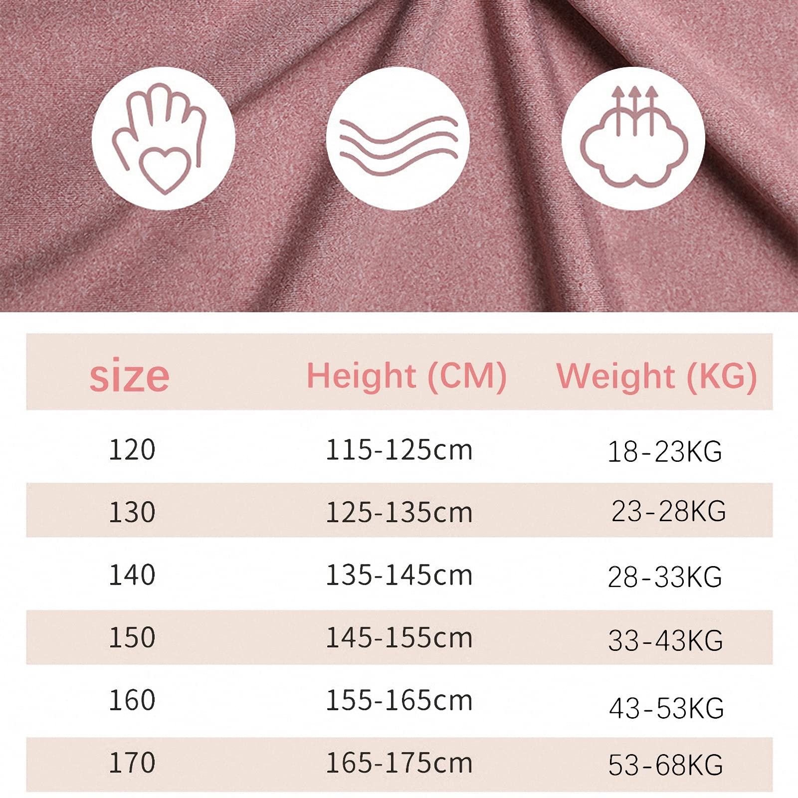 Ropa Deportiva de Fitness 5 Piezas,Traje de Chaqueta con Capucha para Correr de Yoga para niñas,Conjuntos de Entrenamiento de Baile,pantalón de Mallas de Secado rápido,Pink,170