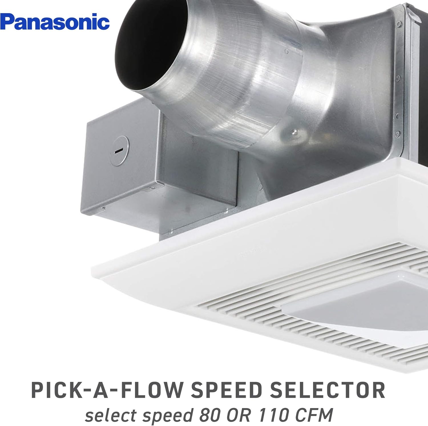 Panasonic FV-0811VFL5E WhisperFit EZ Retrofit Ventilation Fan with Light, 80 or 110 CFM - - 