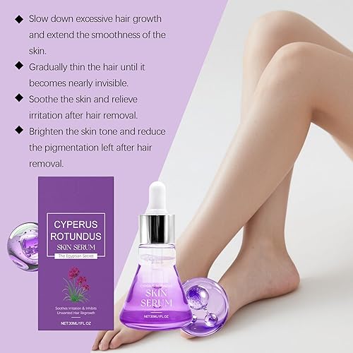 Miniatura 2 de Cyperus Rotundus Skin Serum Oil, Natural Hair-Reducing & Shaving Oil for Women, Moisturising & Soothing for All Skin Types (1pc, 30ml1fl.oz)