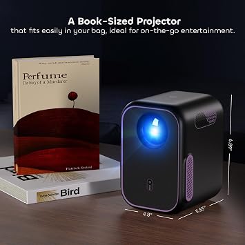 [Bundle] NothingProjector Classic Series ALR Screen 120 + Portable Google TV Projector with WiFi Bluetooth 1080P 4K Supported