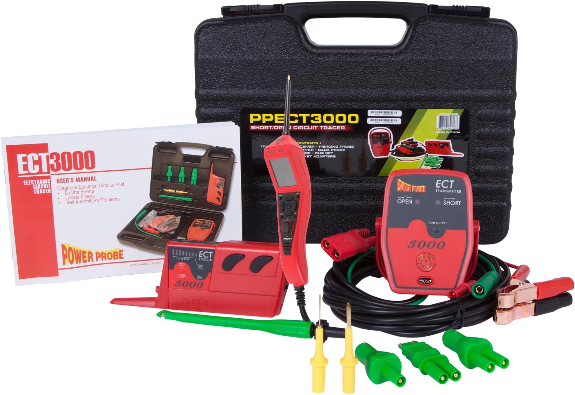 Maestro Master Kit with Maestro and ECT3000 Short Tracer for Easy Automotive Electrical Diagnostics