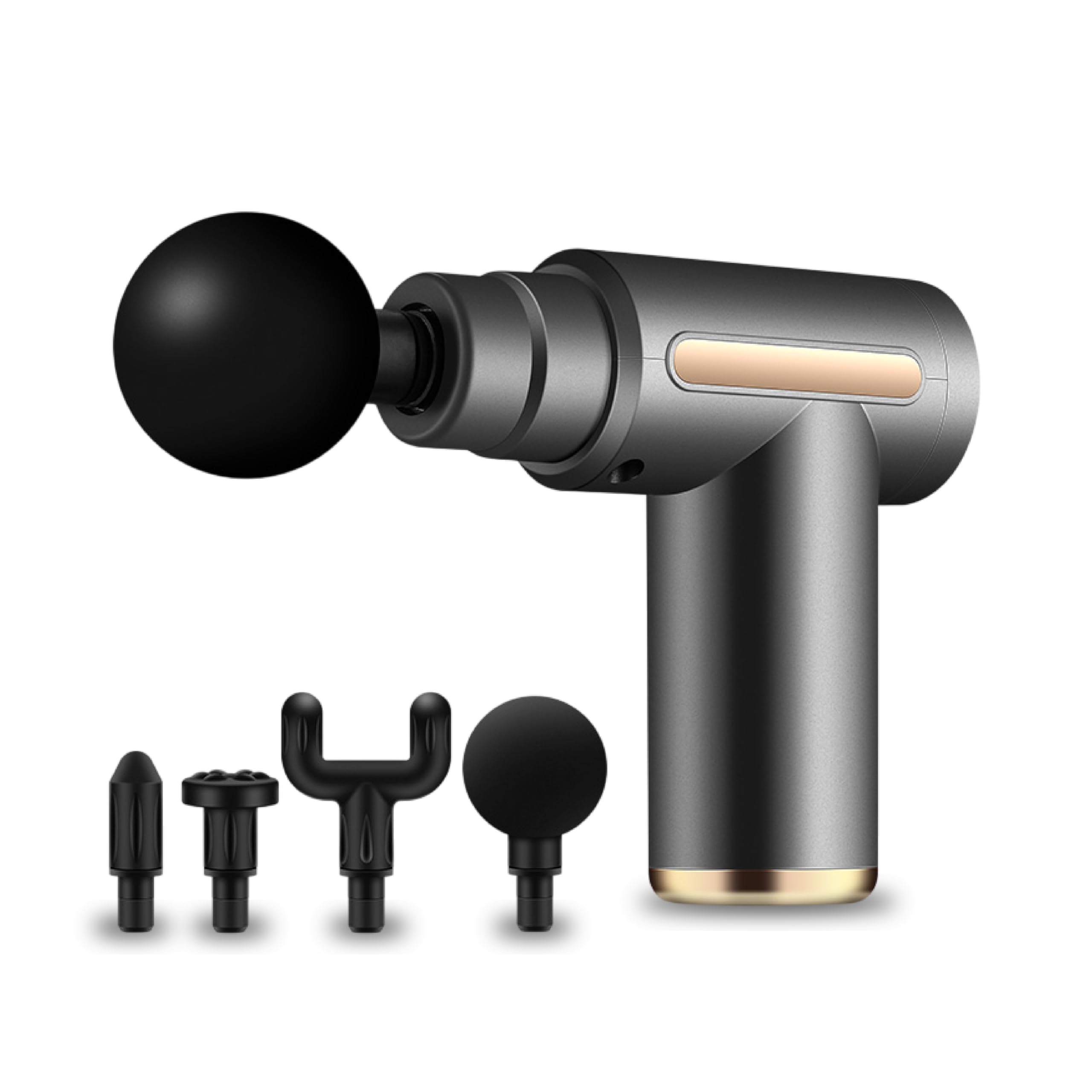 NexLev Massager Gun For Pain Relief | 4 Head Deep Tissue Body Massage Gun For Pain Relief For Men & Women- 6 Speed Modes | Handheld Battery Powered Massager for Neck, Shoulder, Back, Foot- MGS-02-image-33