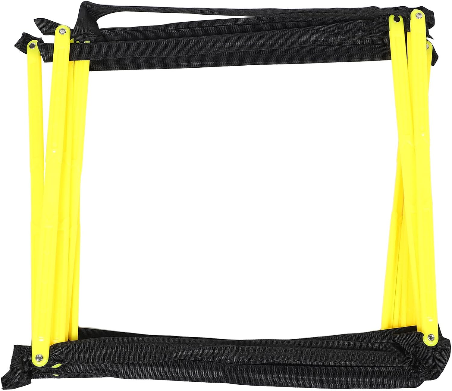 Homoyoyo Multi-Sport Agility Ladder with Nine-Square Rope Design Portable Workout Ladder for Football and Soccer Speed Training for Footwork and Conditioning