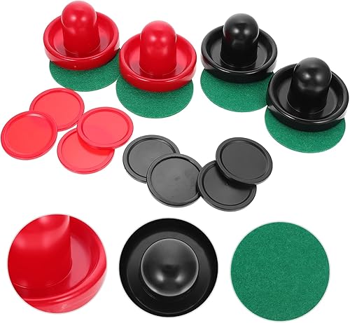 Miniatura 8 de 1 juego de hockey aéreo y kit de repuesto para mesa de juego incluye y para ferias de carnaval y uso doméstico Color aleatorio