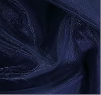 Vista 5 de MDS - Tela de organza de Navidad de 10 yardas, 44 pulgadas de ancho, tela de tul transparente brillante para decoración de fiesta de Año Nuevo