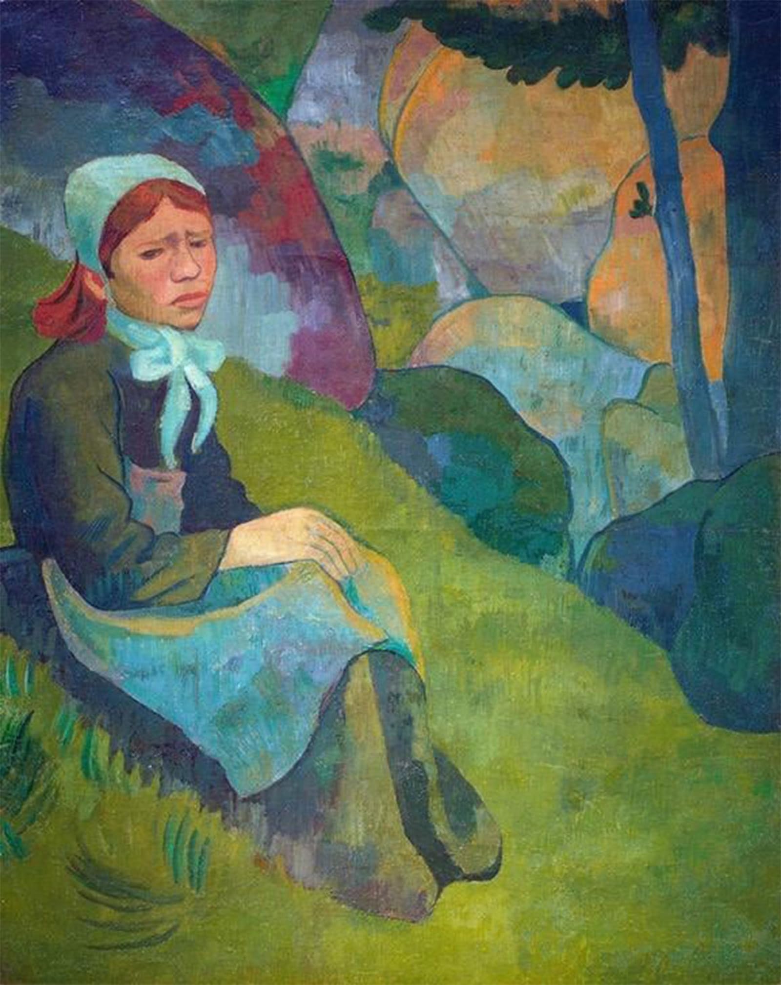 Impression de Paul Sérusier Toile Einsamkeit pour décoration murale haut de gamme