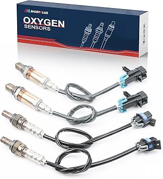 MOSTPLUS Oxygen Sensor Upstream Downstream O2 Sensor Compatible with Chevrolet Silverado Tahoe GMC Sierra Cadillac Escalade 2006-2007 Set of 4, Replace 234-4337 234-4018 234-4112