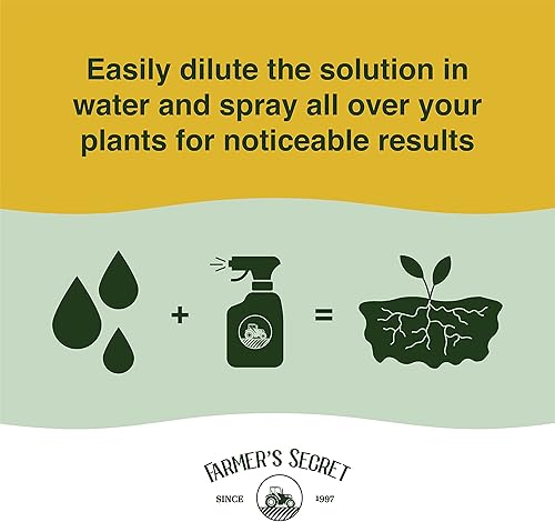 Miniatura 6 de Farmer's Secret - Revitalizador de suelo - Construye una base apta para plantas - Aumenta la retención de humedad del suelo, disponibilidad de