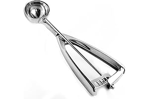 Saffron & Sage Stainless Steel Cookie Scoop - 2 Tbsp Heavy Duty Cookie Dough Scoop