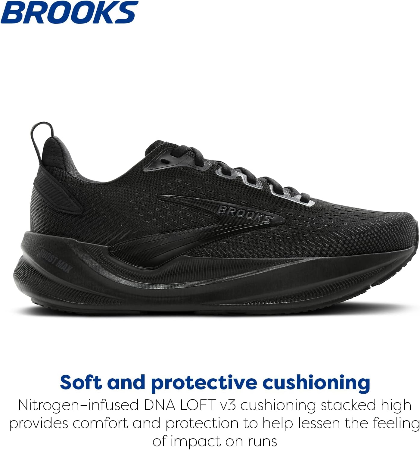 Brooks Men’s Ghost Max 4 Neutral Running & Walking Shoe