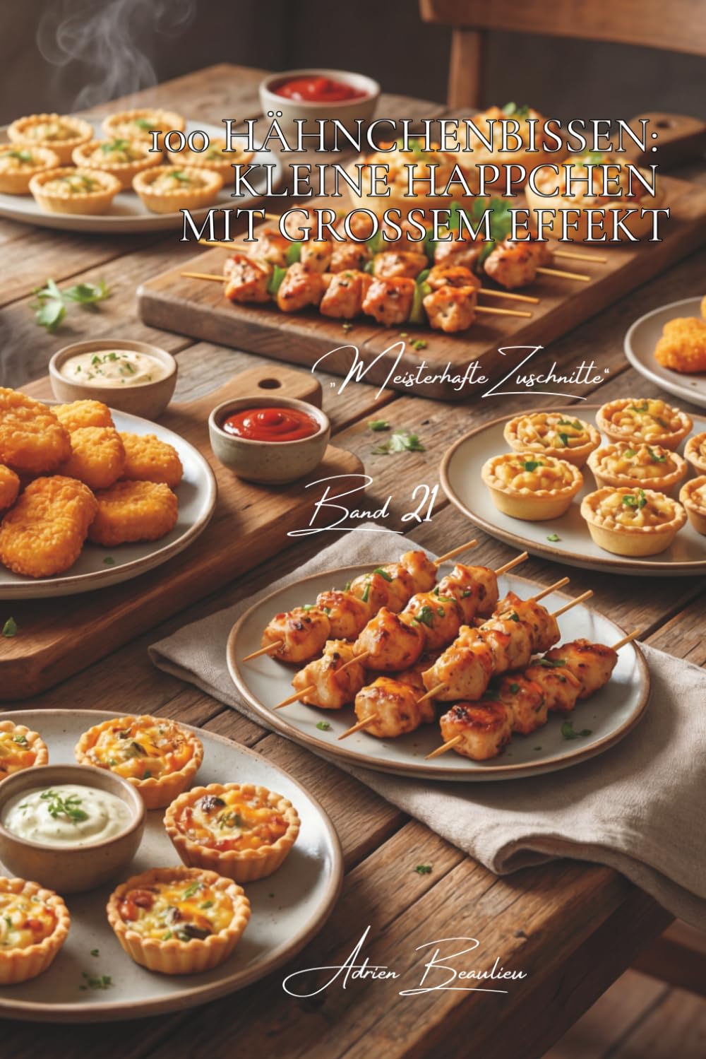 100 hähnchenbissen: kleine happchen mit großem effekt: hausgemachte nuggets, tempura und kreative snacks (Hähnchen-Serie – Unterreihe „Meisterhafte Zuschnitte“ (10 books))