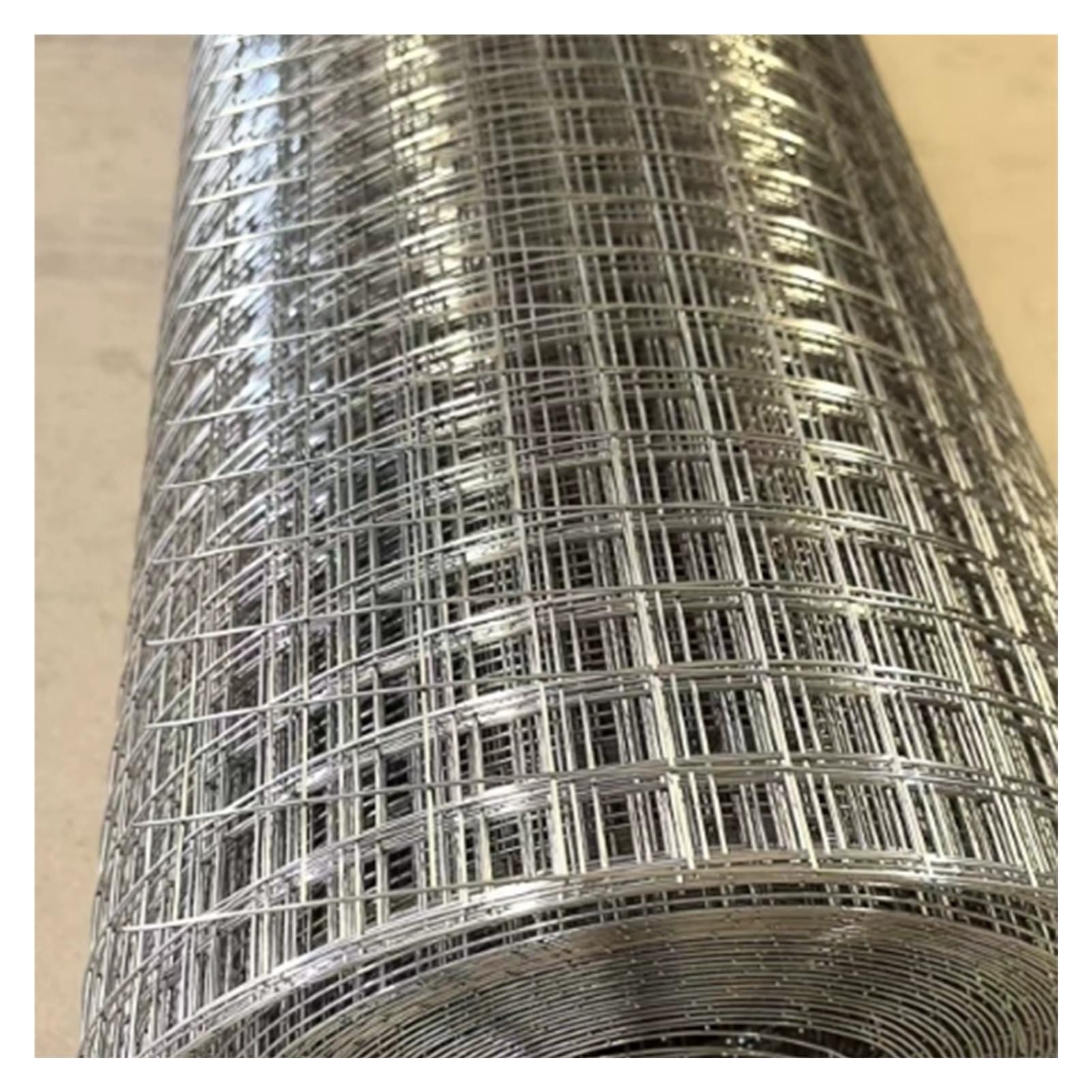Valla de alambre Wühlmaus de malla de metal resistente de 10 mm para camas elevadas, barrera de roedores de 0,5 x 26 m, acero galvanizado para una máxima protección de plantas al aire libre