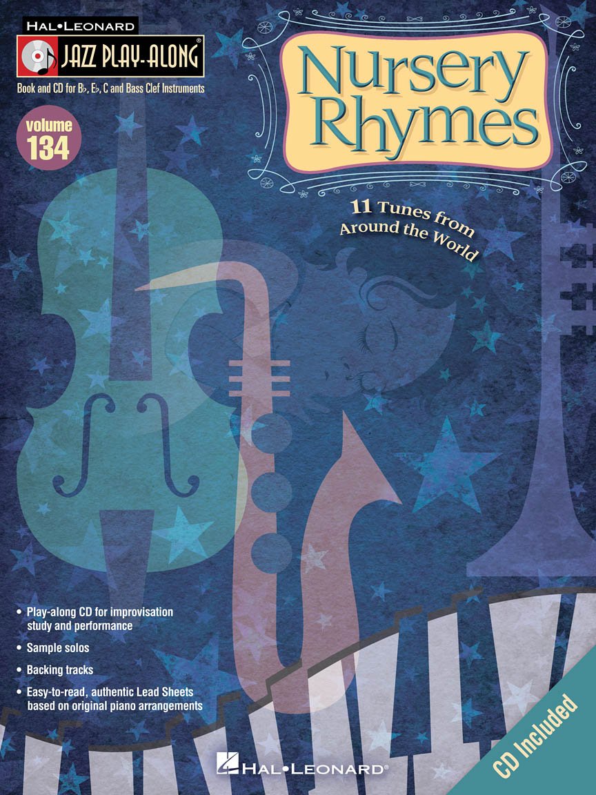 Nursery rhymes clarinette +cd: Jazz Play-Along Volume 134