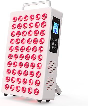 Red Light Therapy Panel for Body & Face, 60 Dual Chip LEDs