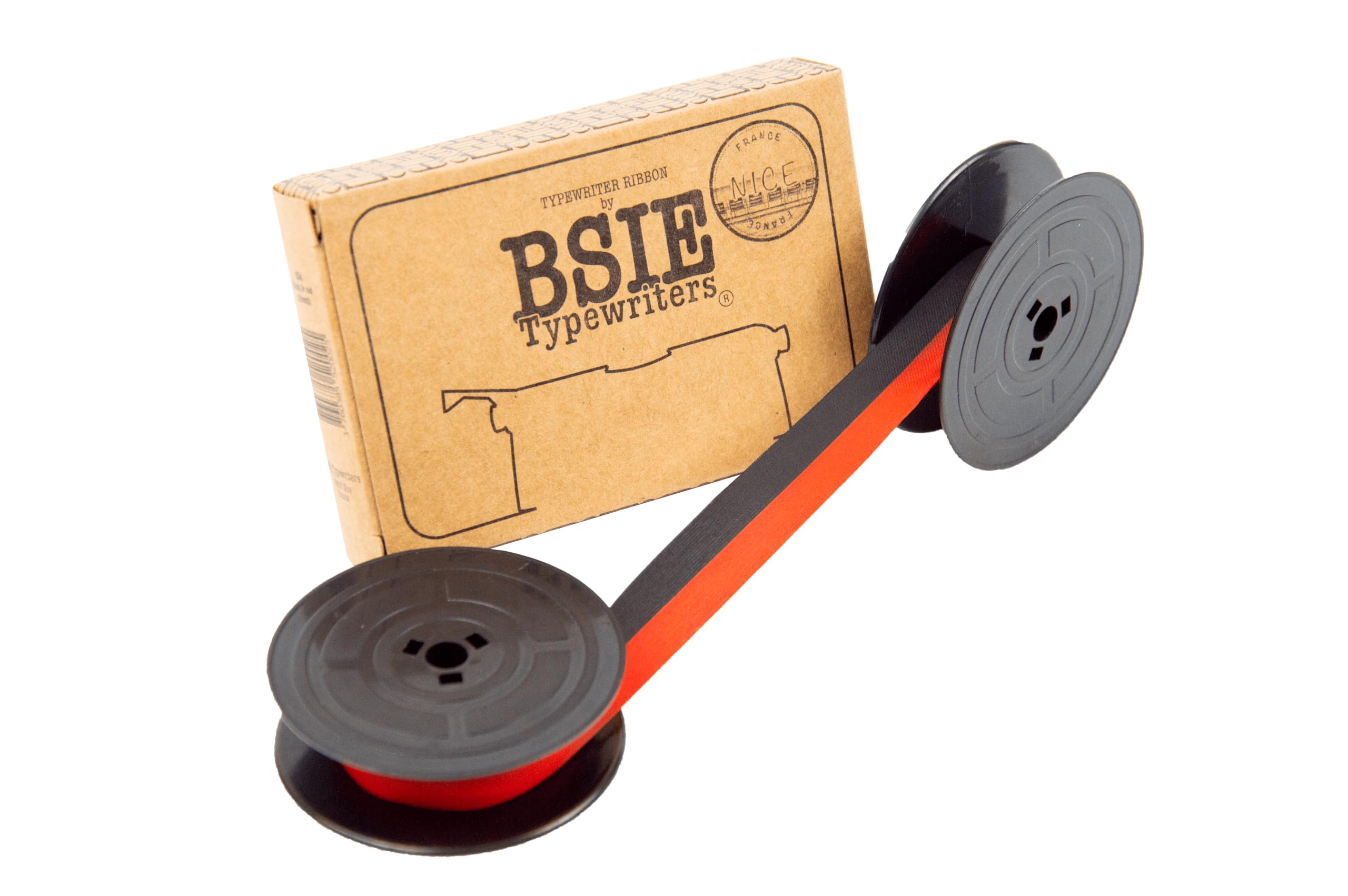 Ribbon for OLIVETTI Typeweriter - GR4 - BSIE TYPEWRITERS - Black & Red
