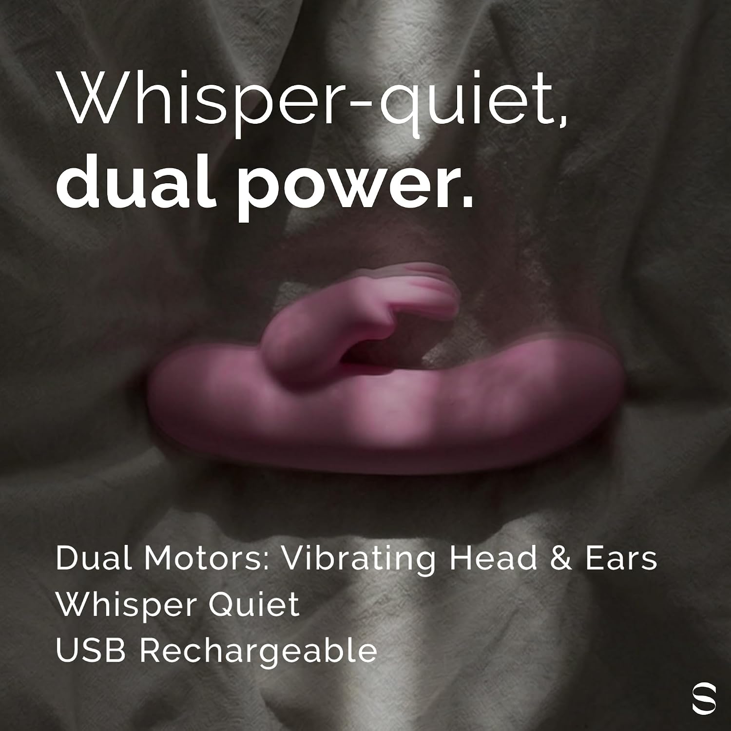 SEDUCTIFY - Mini Rabbit Vibrator Dildo Adult Sex Toy for Women with 10 Vibrating Modes [Dual G-Spot & Clitoral, Premium Silicone, Lightweight] - Vibrator Female Sex Toy - Waterproof, Quiet, Body-Safe
