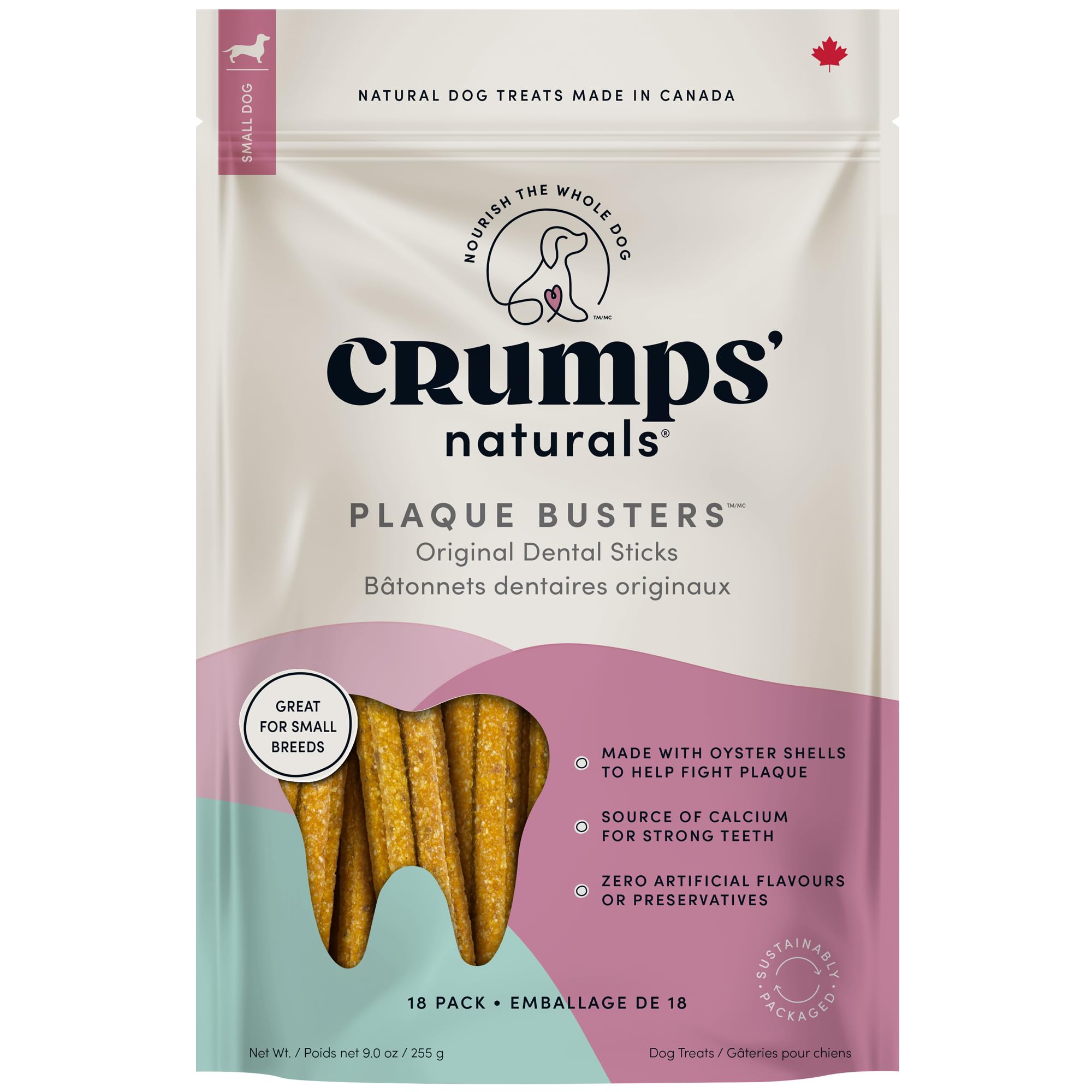 Crumps' Naturals Plaque Busters 3.5