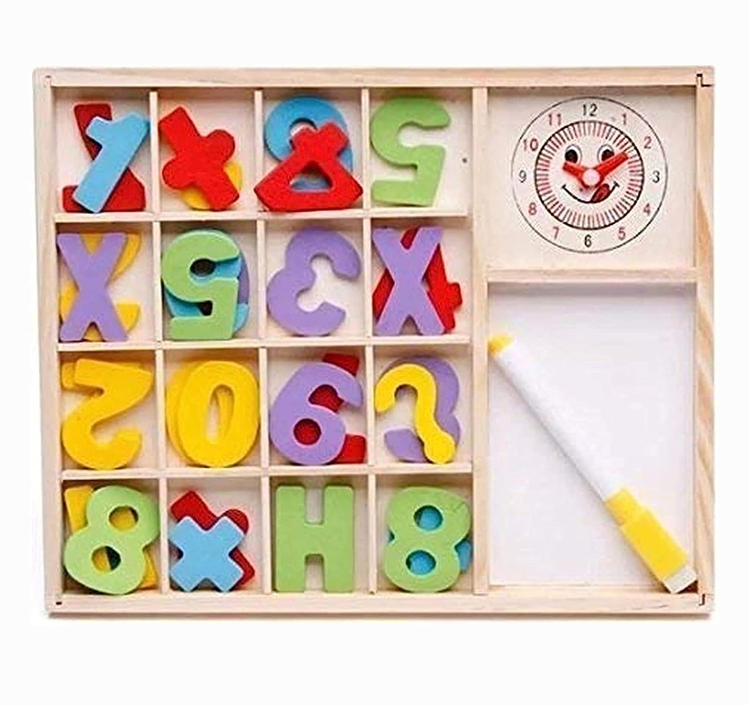 PLUSPOINT Wooden Emoji Face Changing Cube Puzzle Game Expressions Matching Block Puzzles Building Logical Educational Training Toys 16 Face Blocks & 72 Playing Cards Birthday Gift for Kids Boys Girls — Amazon image 23