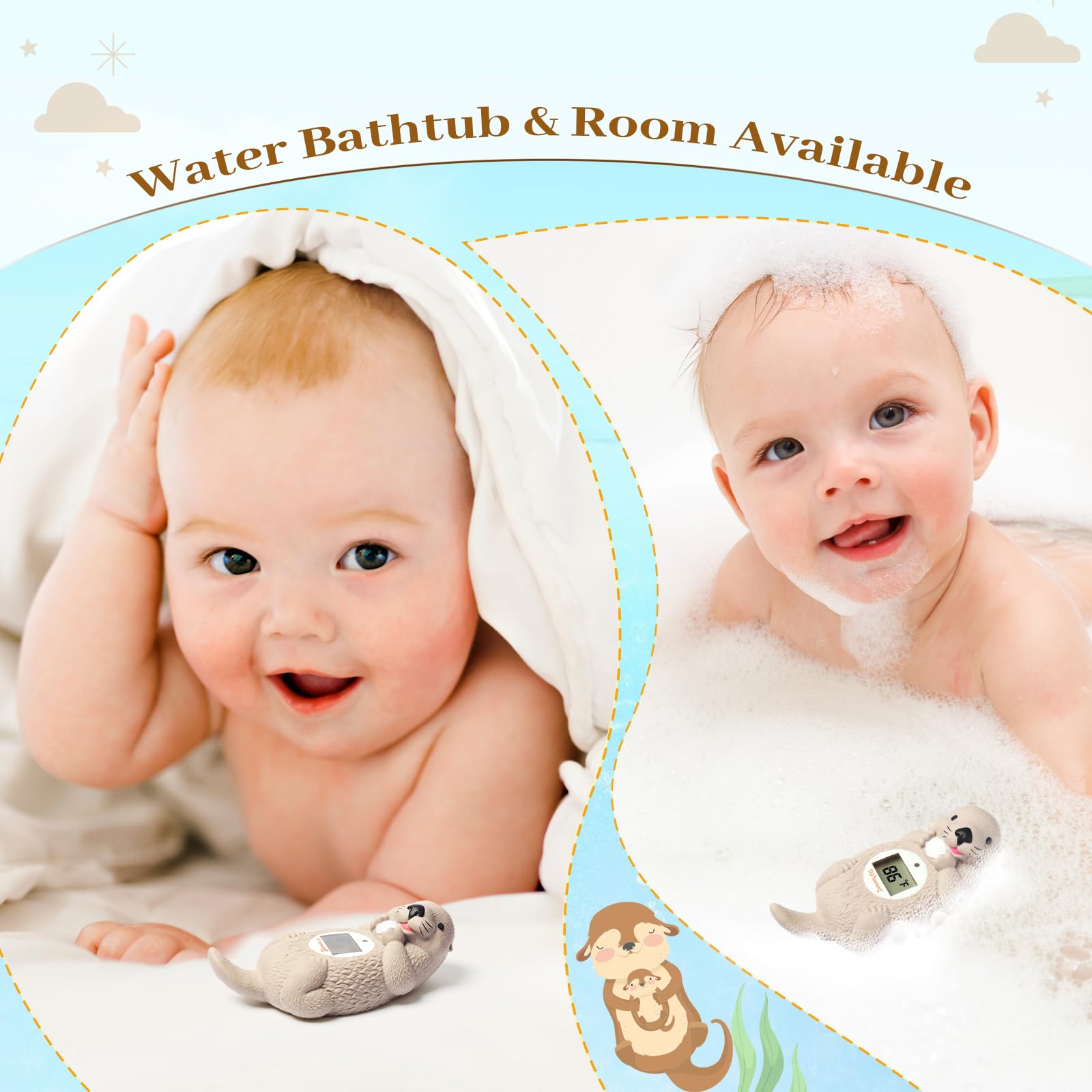 termometro per vasca da bagno, bagno per bambini Essentials
