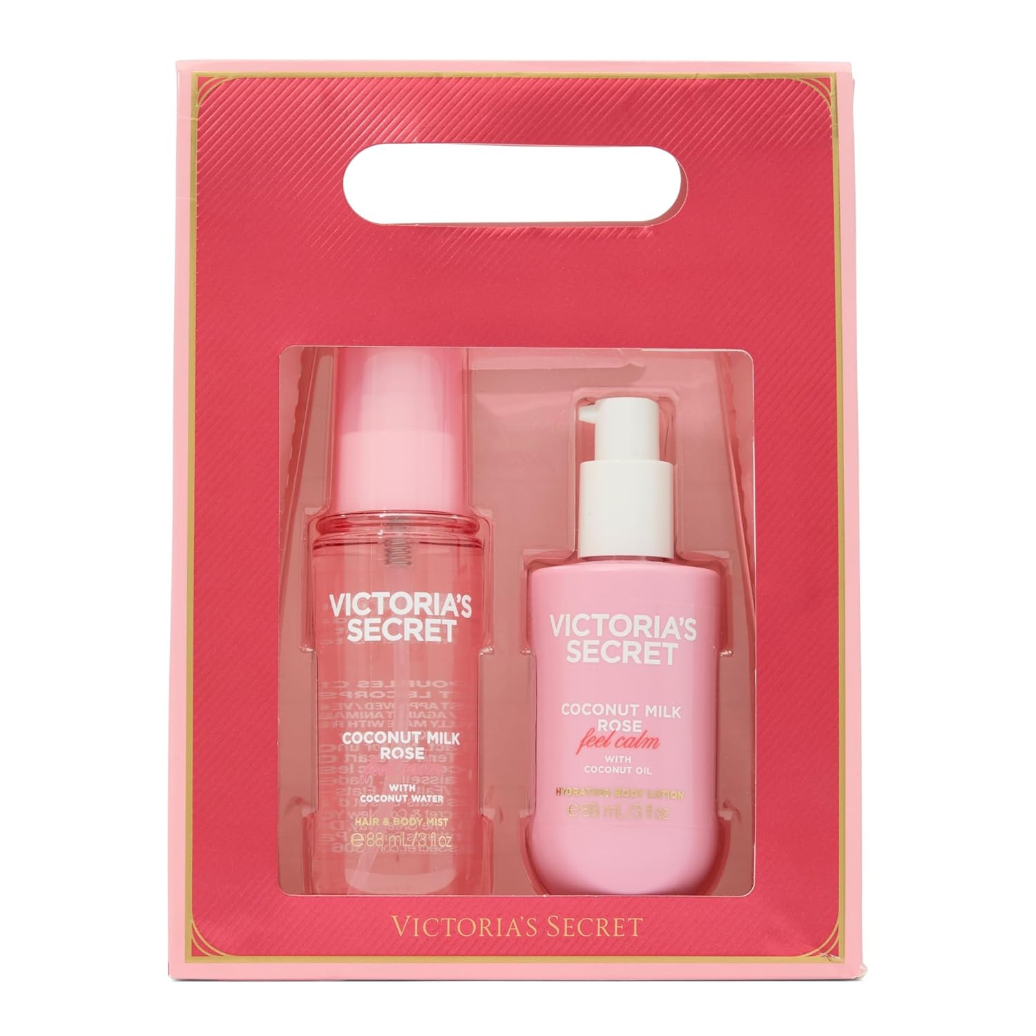 Victoria's Secret 2 Piece Body Care Holiday Gift Set, Coconut Milk Rose - Image 3