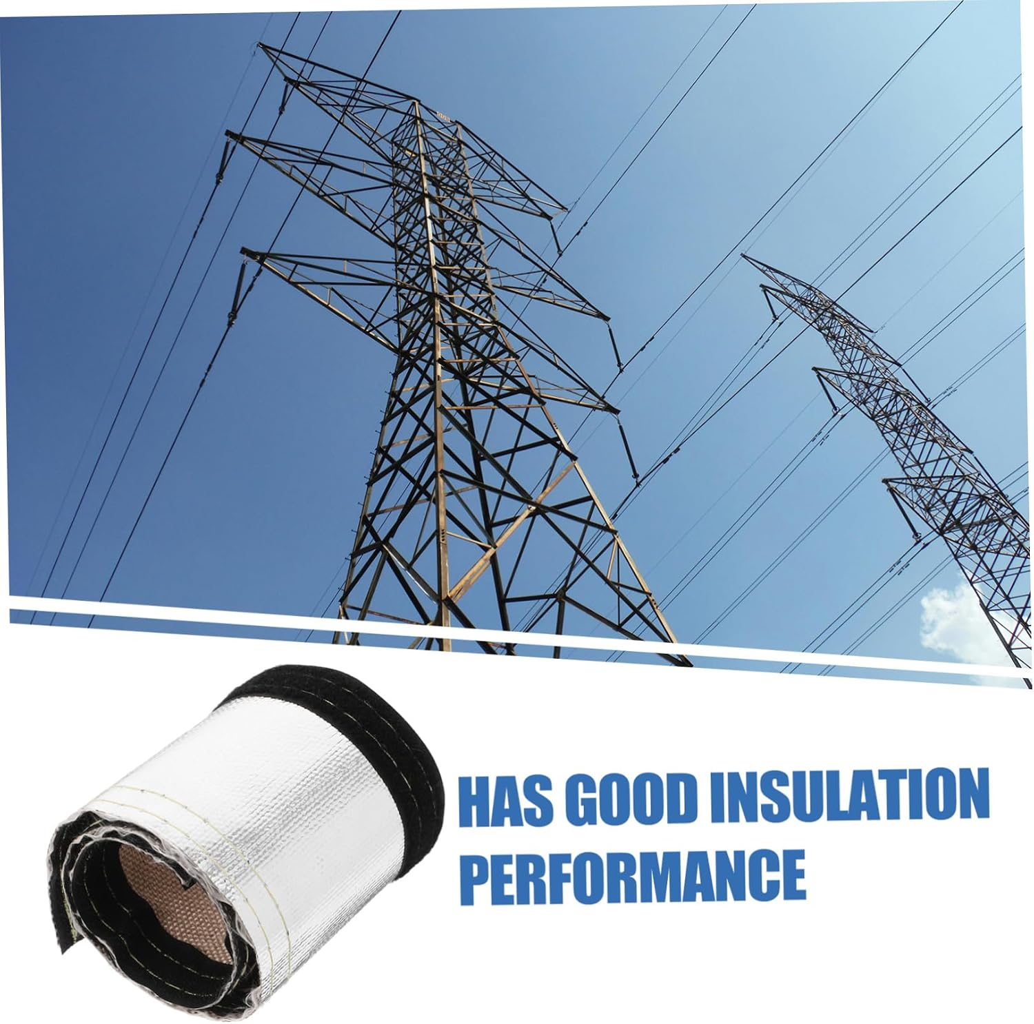 Cabilock Automotive Wire Heat Shield Sleeve Flexible Insulation Hose for Electrical Wiring Protection Heat Shielding for High Temperatures Effortless Installation for Various