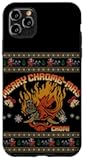 Merry Chrome-mas Chom! OniCyborg Cyberpunk Case for iPhone 11 Pro Max