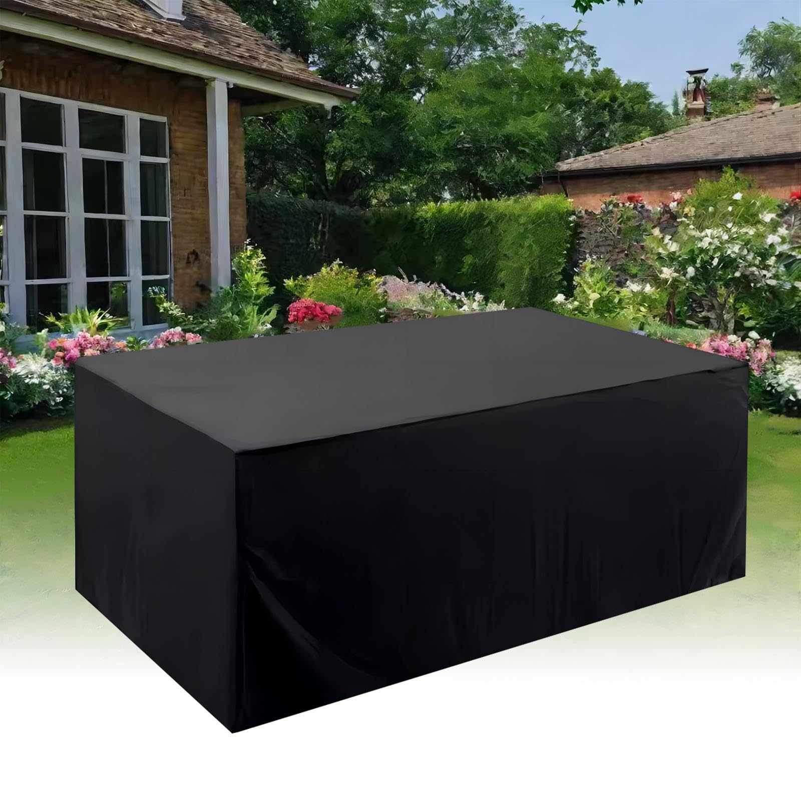 Beschermhoes voor tuinmeubelen, 110 x 100 x 15 cm (lxbxh Beschermhoes voor tuinmeubelen, 110 x 100 x 15 cm (lxbxh
