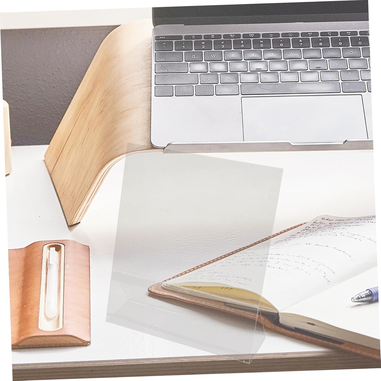 Clear Acrylic Cookbook Stand Display Rack Versatile Recipe Holder for Kitchen Counter Easy to Use Book Easel for Tablets Cookbooks Decor