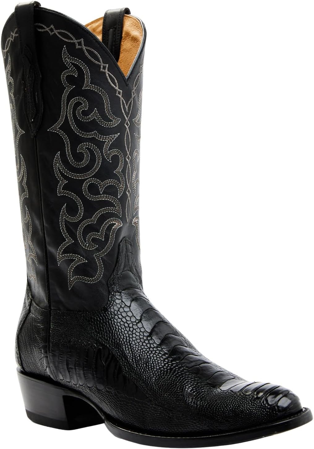 Cody James Men's Exotic Ostrich Leg Western Boot Round Toe - Bbme-202