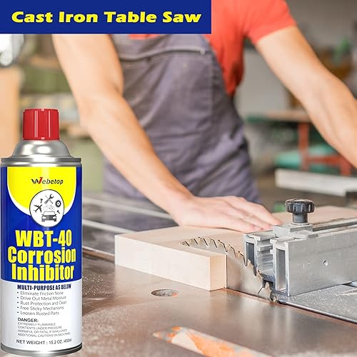 Miniatura 8 de Webetop Inhibidor de la corrosión, espray de prevención de óxido de 15.2 onzas para metal, lubricante/protector impermeable, regalo del día del