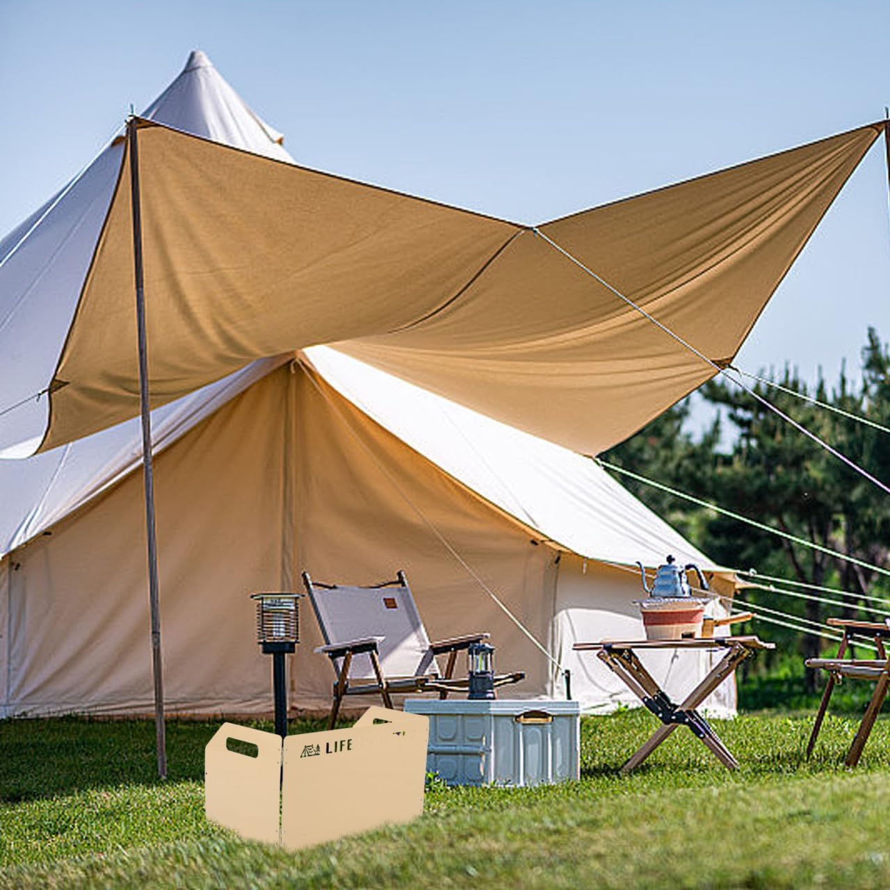 Camping Windscreen Windproof Tool for Outdoor Cooking Compact and Portable Windscreen for BBQ