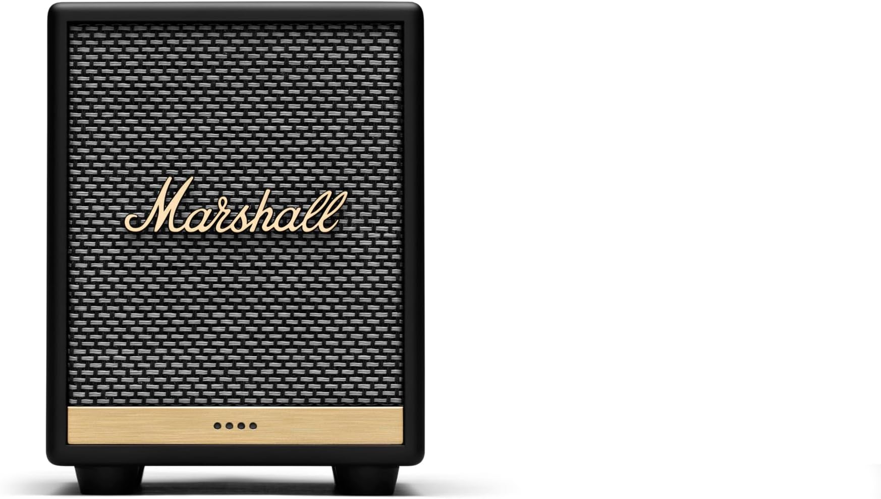Marshall Uxbridge Home Voice Speaker with Amazon Alexa Built-In, Black