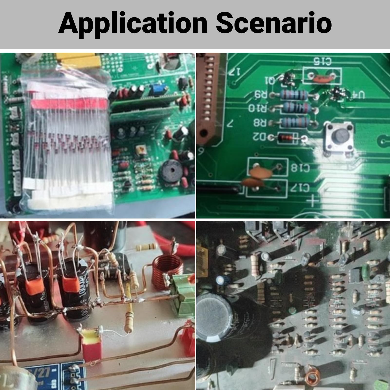 D, Diode Ultra-Rapide 200 V / 6A - 1N3881, 10 x DB107 Pont de diodes redresseur 1A 1000V DIL-4, Lot de 10 Diodes 20 000 Volts - 5 mA - 80 nS