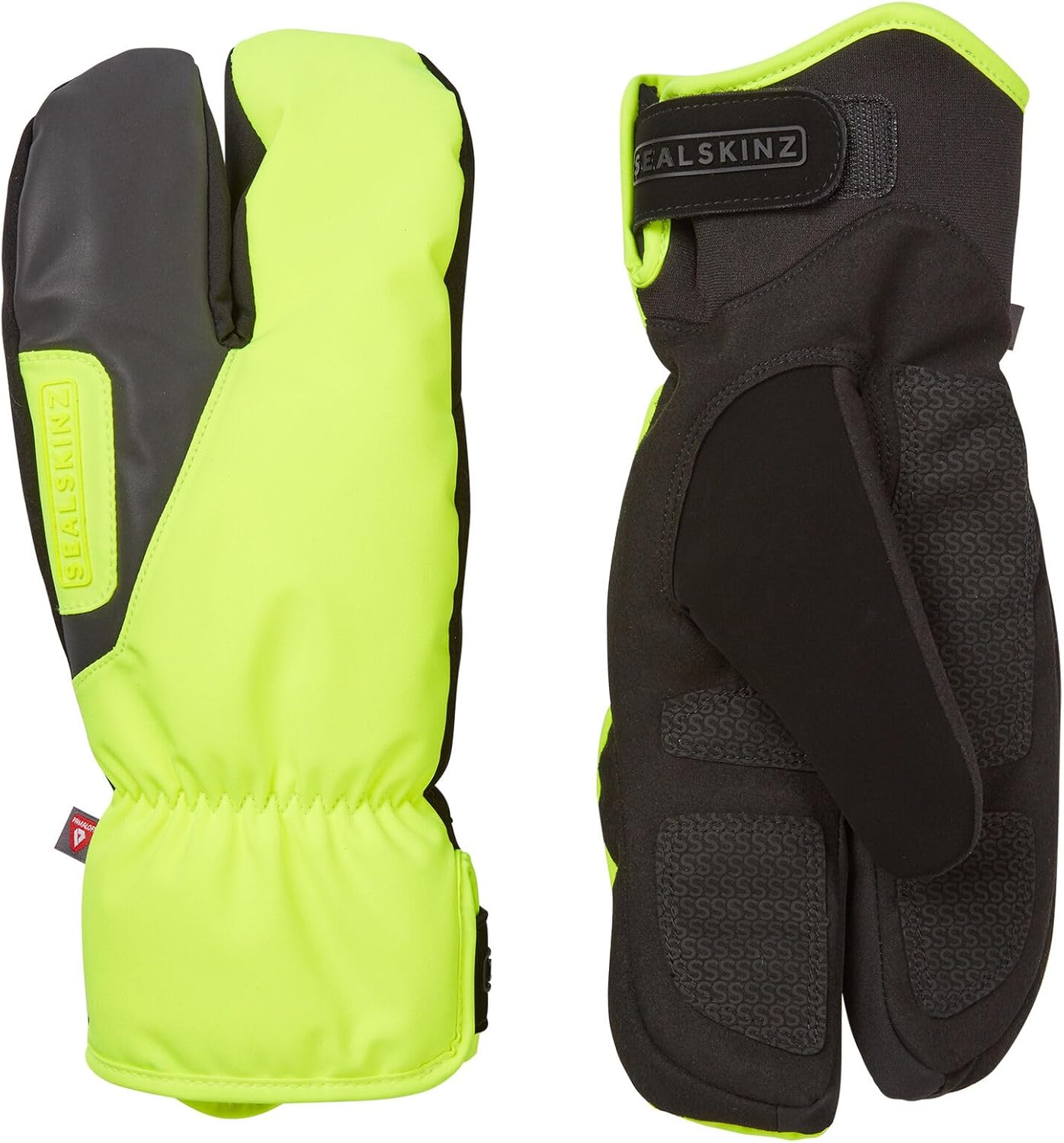 SEALSKINZ Barwick Waterproof Extreme Cold Weather Cycle Split Finger Glove