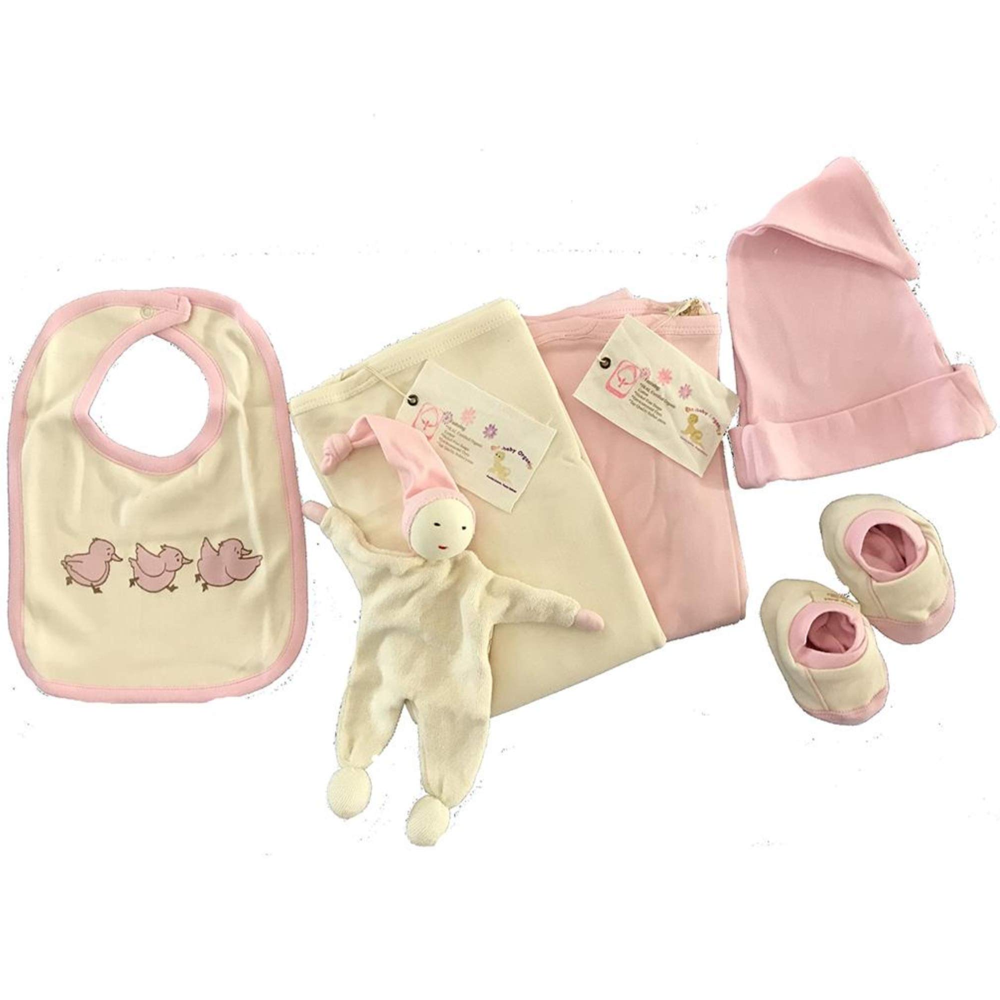 Organic Cotton Sweet Baby Set with Free Blankets