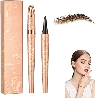 2025 Waterproof 4-Tip Microblading Eyebrow Pen for Natural, Long-Lasting Fine Strokes (Note: Non-Automotive Applicator)