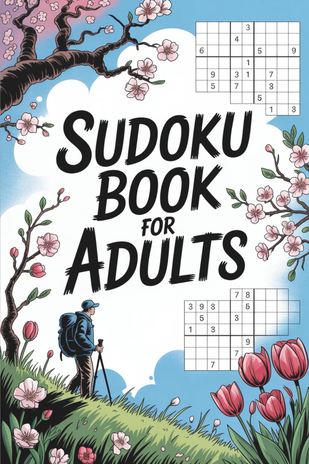 Sudoku Book for Adults: Delightful Puzzle Activity Workbook