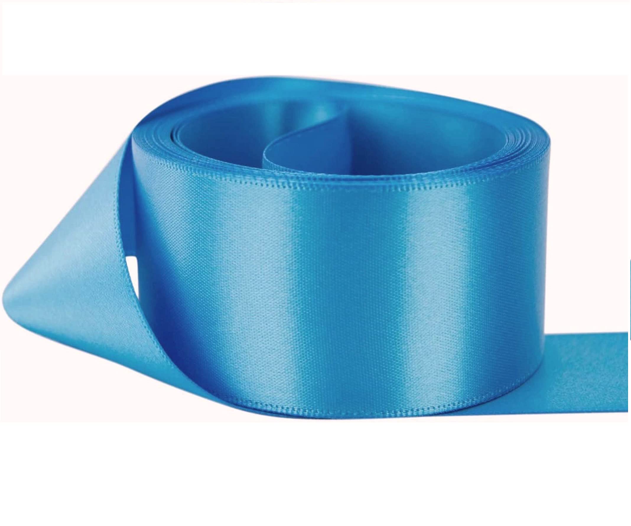 Double Sided Satin Ribbon Size 25mm x 10 Meters, Perfect for Gifts Wrap Sew Party, Decorations Events Dress Wedding Christmas Crafts, Bows Car, DIY, Bouquets, Cake More (Black) — view 83