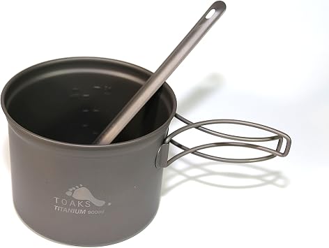 TOAKS Titanium 900ml Pot with 115mm Diameter