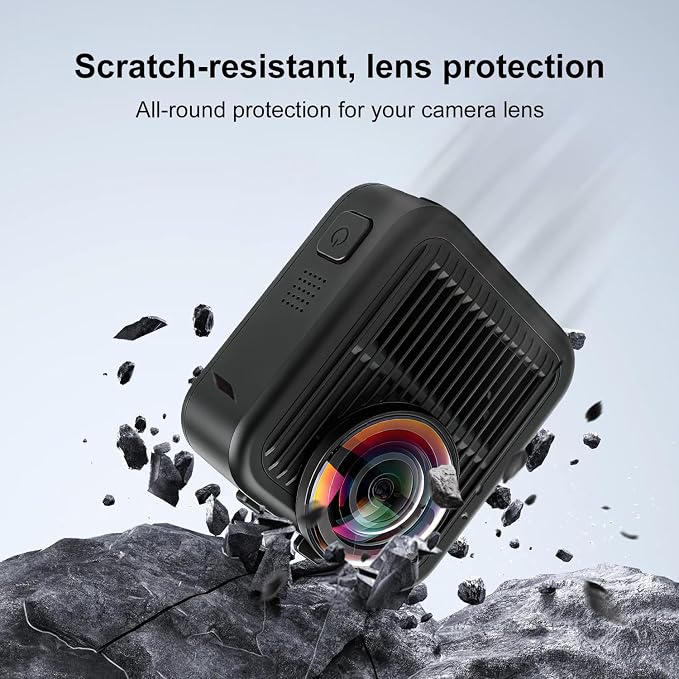 Tapa de Lente Premium para GoPro MAX2 con Vidrio Templado miniatura 4