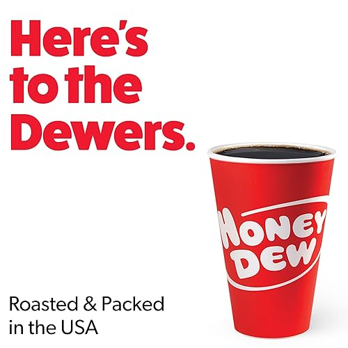Miniatura 5 de Honey Dew Donuts Café con sabor a caramelo loco - Cápsulas de café de una sola porción, compatibles con cafeteras Keurig - 12 cápsulas