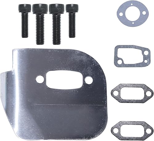 Miniatura 6 de 503519901, kit de deflector de silenciador, para Husqvarna 268K 272 272 K 272S 272XP para motosierra