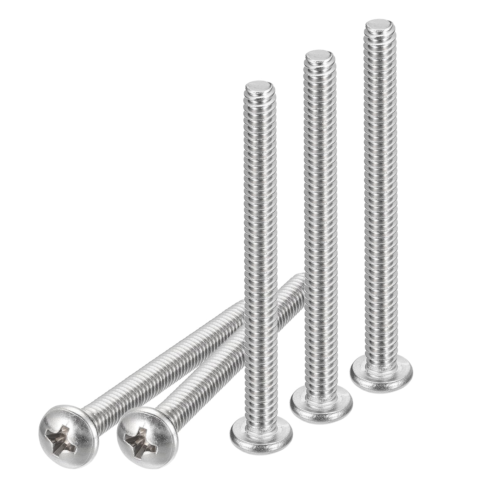 Stainless Steel Machine Screws - 100 Pack #4-40 -31