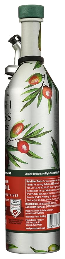 Fresh Press Farms Aceite de Oliva Extra Virgen 16.4 fl oz miniatura 5