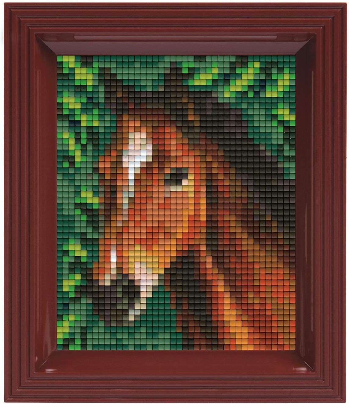 Pracht Creatives Hobby P31318 Mosaic Gift Box Horse Pixel Picture with Frame for Children and Adults
