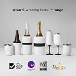 Huski Wine Tumbler 2.0 | New | Award-Winning Design with Detachable Stem | Premium Stainless Steel Wine Glass with Lid | Triple Insulated Tumbler | 355ml Capacity | Great Gift (Stainless)